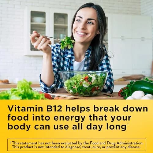 Nature Made Vitamin B12 1000 mcg Softgels (90 Count) | Energy Metabolism Support with USP Verification thumbnail 3