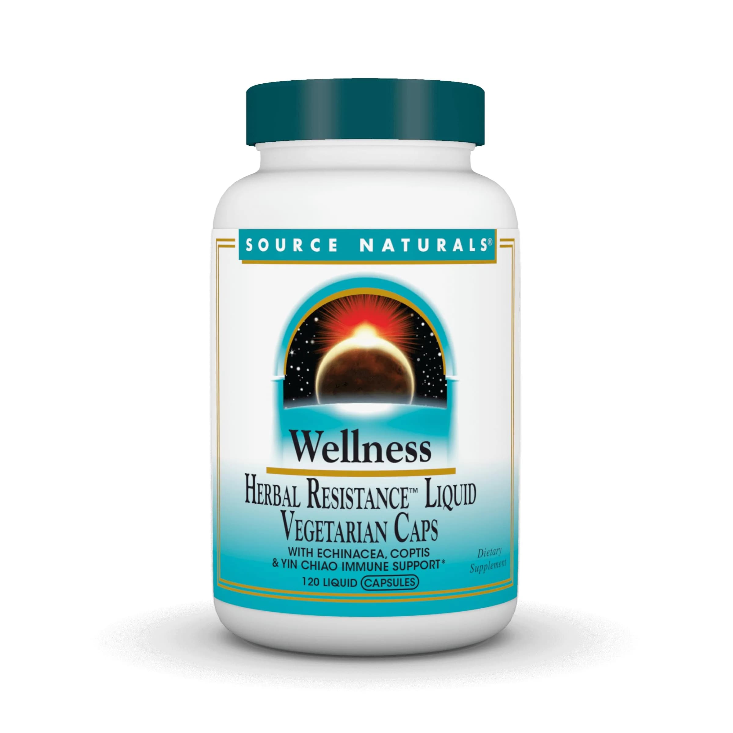 Source Naturals Wellness Herbal - 120 Vegetarian Capsules | Supports Immune System - main product image