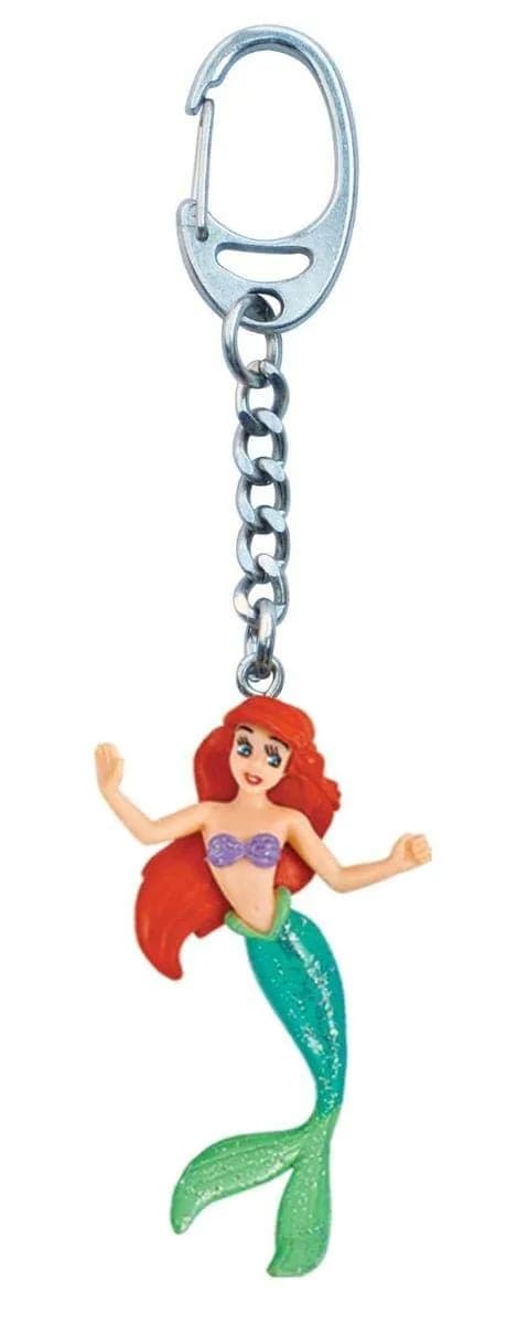Disney Monogram Ariel Key Ring | PVC Figural Accessory for Disney Fans - main product image