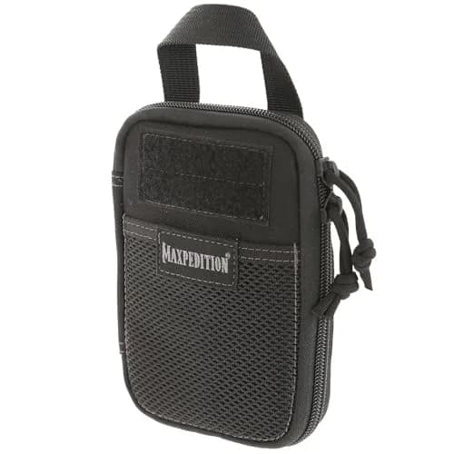 Maxpedition Mini Pocket Organizer Black | Tactical Utility Pouch with MOLLE Attachment thumbnail 1