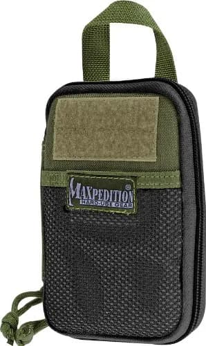 Maxpedition Mini Pocket Organizer OD Green | Tactical EDC Pouch for Cargo Pocket & MOLLE Gear thumbnail 4