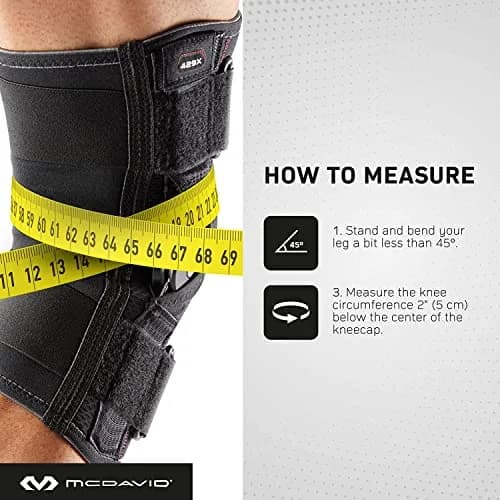 McDavid PSII Bi-Lateral Geared Polycentric Hinged Knee Brace XX-Large | Orthopedic Brace for ACL, LCL, Arthritis, Patella Support thumbnail 5