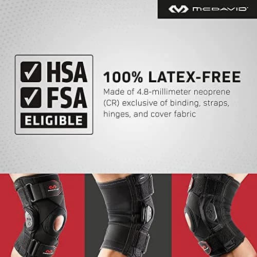 McDavid PSII Bi-Lateral Geared Polycentric Hinged Knee Brace XX-Large | Orthopedic Brace for ACL, LCL, Arthritis, Patella Support thumbnail 7