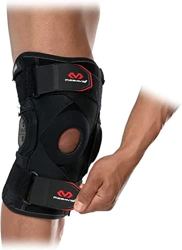 McDavid PSII Bi-Lateral Geared Polycentric Hinged Knee Brace Large | Orthopedic Brace with Side Stabilizers thumbnail 4
