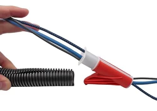 Electriduct Wire Loom Cable Insertion Tool for 3/8" to 1/2" Conduit Sleeving - Model CM08 | Ergonomic, Efficient Installation Aid thumbnail 6
