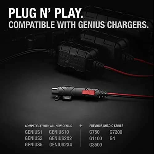 NOCO GC009 X-Connect SAE Adapter Accessory for Genius Smart Battery Chargers | Converts to SAE, Rugged & Watertight thumbnail 5