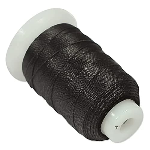 The Beadsmith Pure Silk Cord – Black, Size 00 | Luxurious 0.127mm 695 Yards for Jewelry & Crafts thumbnail 1