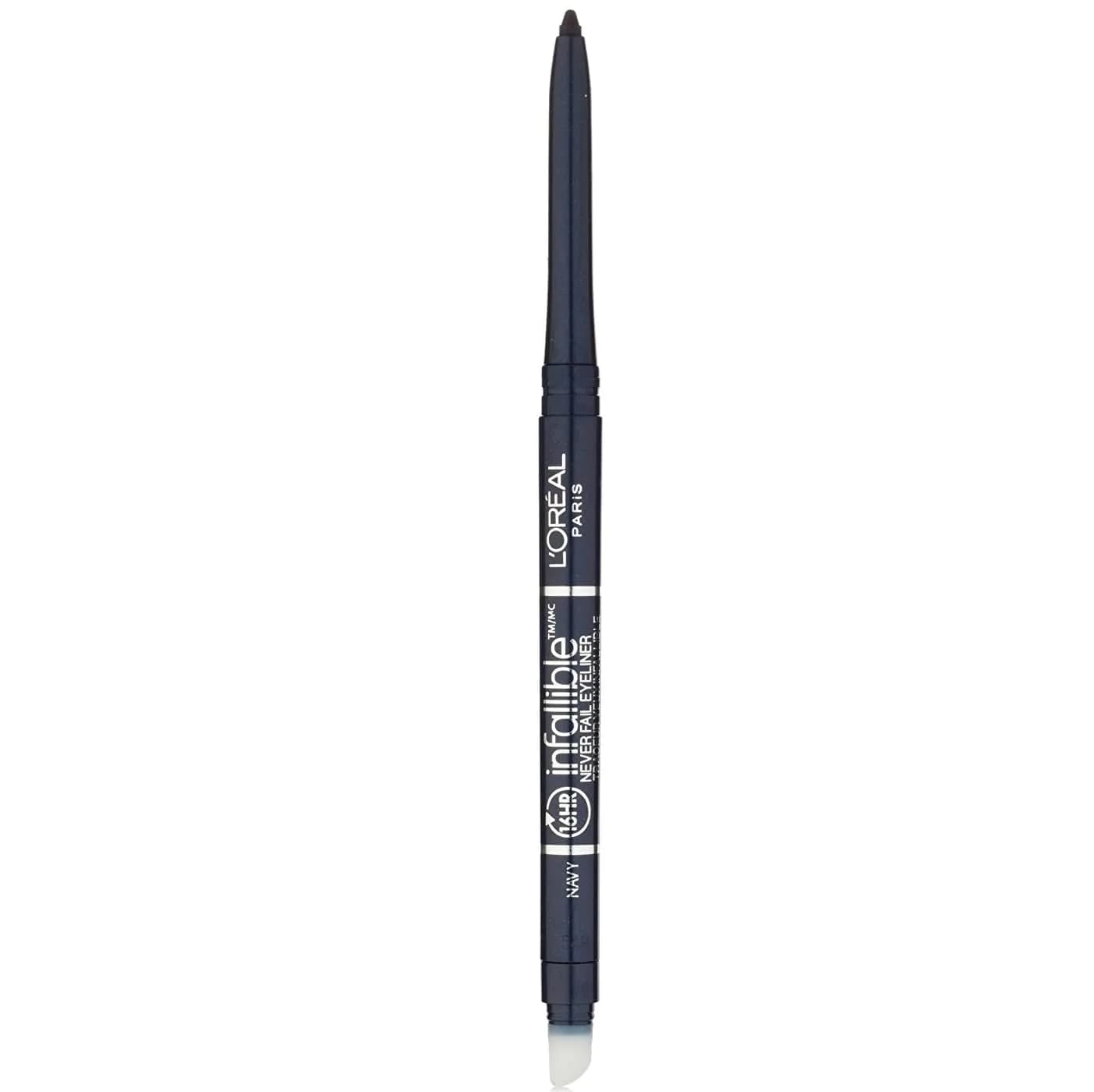 L'Oreal Paris Infallible Never Fail Mechanical Eyeliner Slate | 2 Pack, 0.008 oz. | Fade-proof, 16HR — Navy