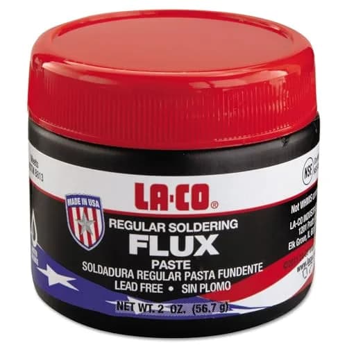 La-Co WaterSoluble All Weather Flux 2 oz | Organic, NSF-61G, ASTM-B813, Lead-Free thumbnail 2