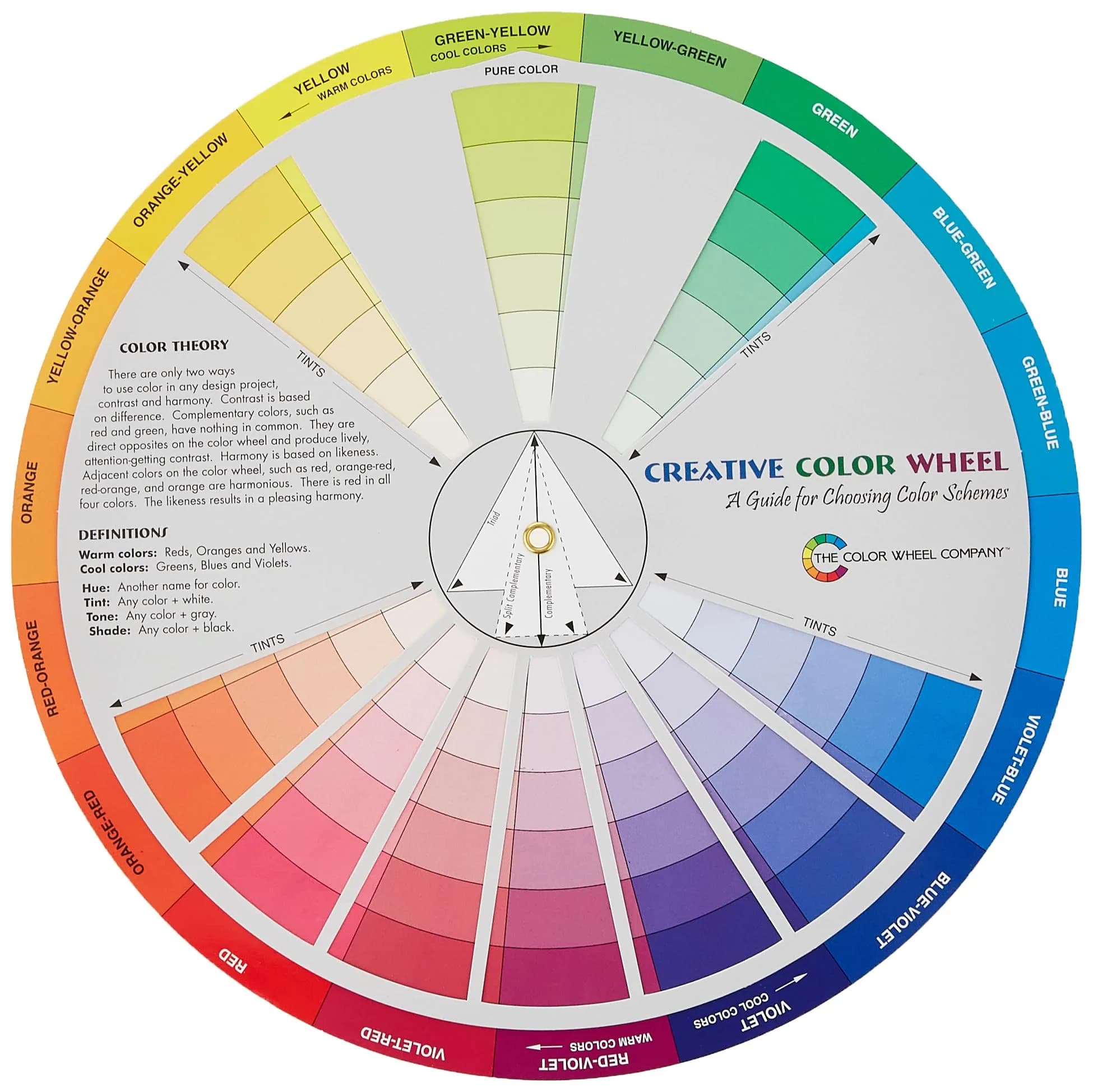 Color Wheel Creative Color Wheel 23.5 cm (9.25 inch) | Art & Craft Supplies - main product image