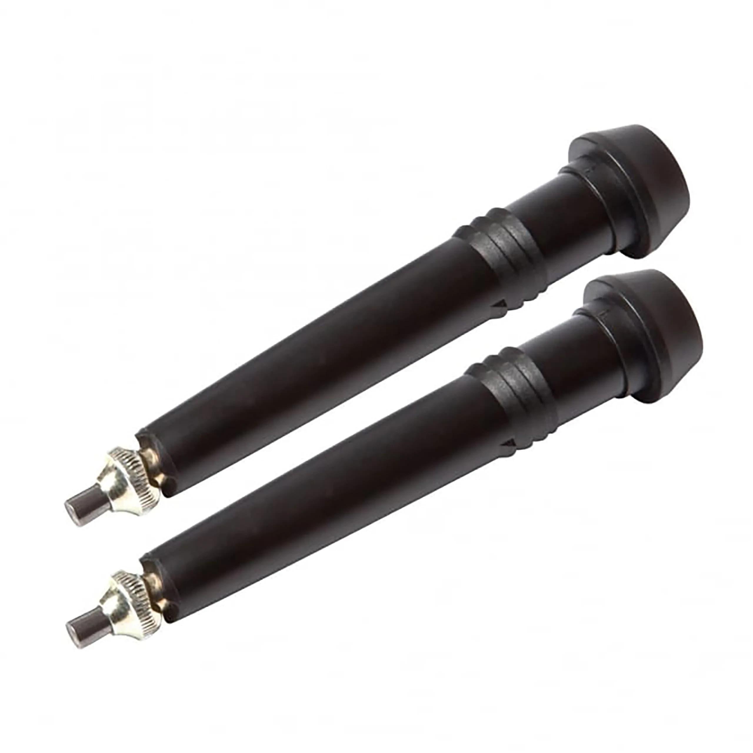 Black Diamond Trekking Pole Rubber Tip Protectors (2-Pack) | Non-Marking TPU for Pavement & Rock — Trekking Pole Flex Tech Tips