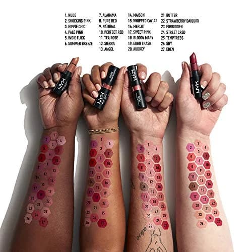 NYX PROFESSIONAL MAKEUP Matte Lipstick - Sierra (Bronze With Pink Undertones) | High-Pigment, Matte Finish, Cruelty-Free thumbnail 5