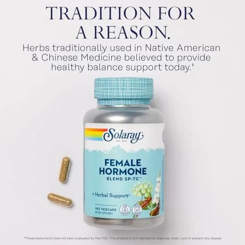 SOLARAY Female Hormone Blend SP-7C 180 VegCaps thumbnail 4