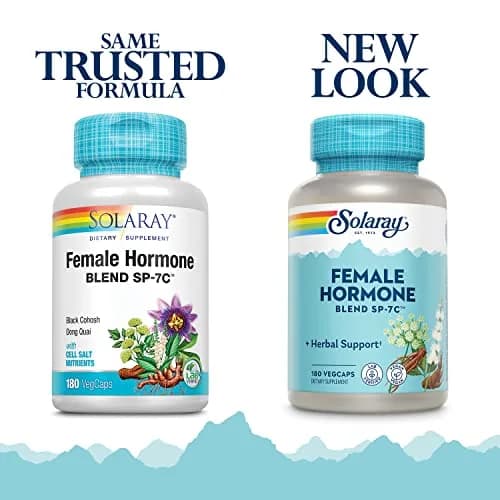SOLARAY Female Hormone Blend SP-7C 180 VegCaps thumbnail 2