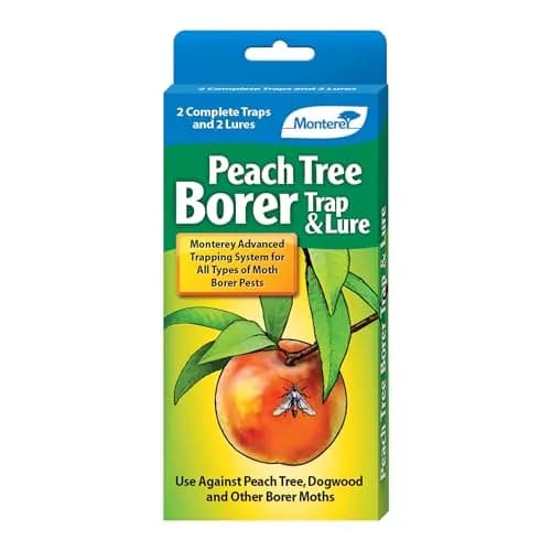 Monterey Peach Tree Borer Trap & Lure - 2 Pack | Effective Pest Control Device for Monitoring & Mass Trapping thumbnail 1