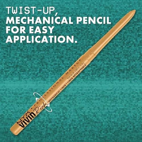 NYX PROFESSIONAL MAKEUP Vivid Rich Mechanical Eye Pencil 1 Count | Creamy, Smudge-Proof, Retractable Brown Eyeliner thumbnail 6
