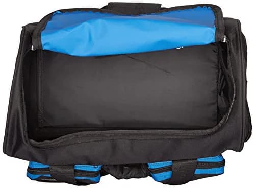 Everest Gym Bag with Wet Pocket, Royal Blue | Durable 600D Polyester, 32L Capacity, Unisex thumbnail 4