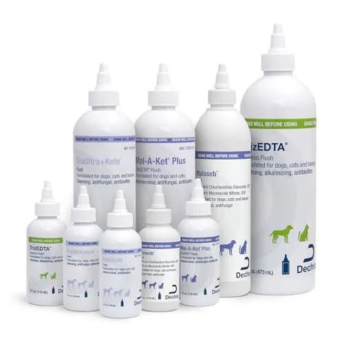 TrizULTRA + Keto Flush for Dogs, Cats & Horses | 12 Fl Oz antibacterial ear & skin cleanser thumbnail 4