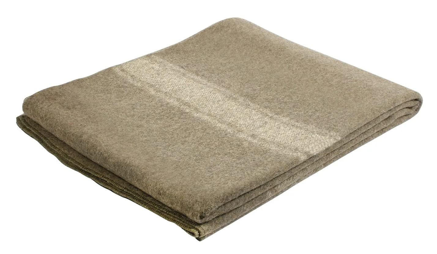 Rothco European Surplus Style Wool Blanket 157cm x 203cm (62" x 80") | Heavyweight Warmth for All Seasons - main product image