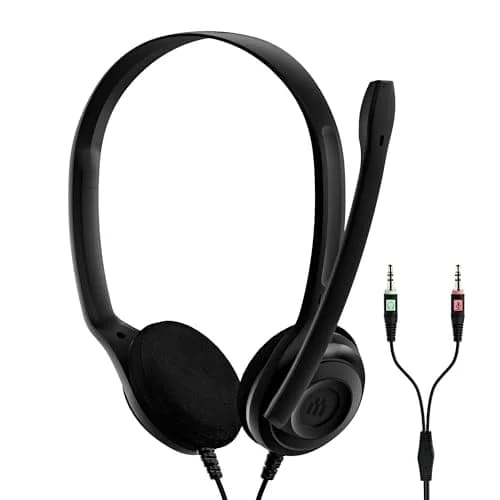 EPOS PC 3 Headset Wired On-Ear Noise Cancelling Microphone Lightweight Stereo thumbnail 1
