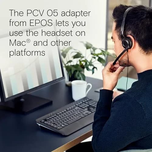 EPOS PC 3 Headset Wired On-Ear Noise Cancelling Microphone Lightweight Stereo thumbnail 6