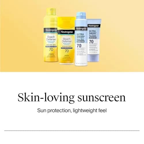 Neutrogena Ultra Sheer Dry-Touch Sunscreen Lotion SPF 70 88ml (3 fl. oz) | Dermatologist Recommended Broad Spectrum Protection thumbnail 6