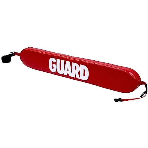 Kemp USA 40-Inch Lifeguard Rescue Tube Red with Reinforced Strap and Reach Assist Loop | Professional Water Safety Flotation Device thumbnail 1