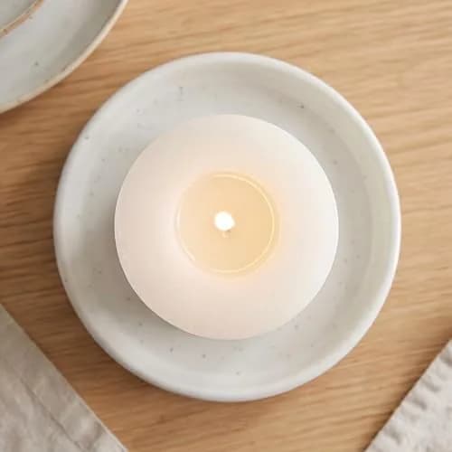 Aroma Naturals Orange, Clove & Cinnamon Pillar Candle 6.35cm x 10.16cm | Natural Essential Oil Scented thumbnail 8