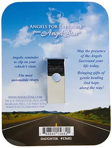 AngelStar Guardian Angels Metal Visor Clip 2.54 cm (1 Inch) | Protect & Guide thumbnail 2
