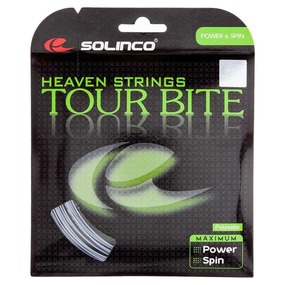 Solinco Tour Bite Tennis String Set 1.15mm (18 Gauge) | Extreme Power & Spin