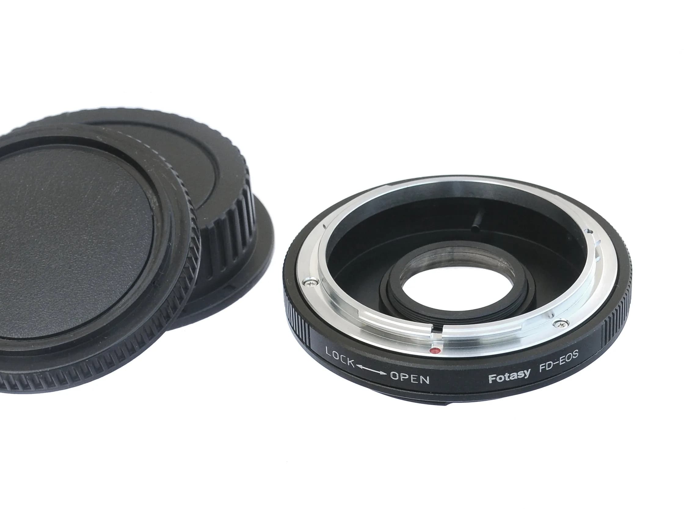 Fotasy T2 Lens to Canon EF/EF-S Mount Adapter | Manual Focus & Exposure Control for Canon DSLR Cameras — FD - Canon Adapter / FD - Canon