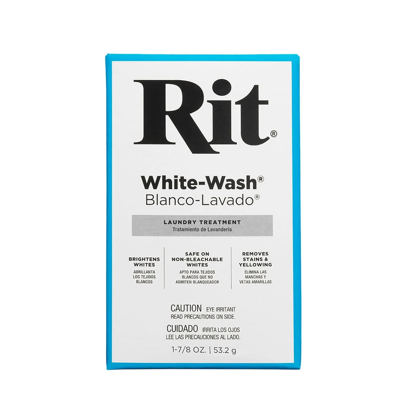 Rit Powdered Fabric Dye White Wash 1.8765 oz (53.2 g) | All-Purpose Dye for Natural Fibers - main product image