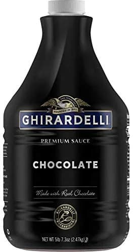 Ghirardelli Chocolate Syrup 87.3 Oz | Silky Smooth, Deep Flavor, Made with Ghirardelli Chocolate thumbnail 1