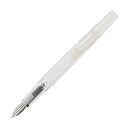 Noodler's Clear Demonstrator Piston Fill Flex Nib Fountain Pen Medium Point | Smooth Ink Flow Writing Instrument thumbnail 3