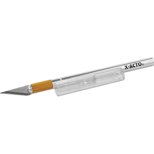 X-Acto Z-Series #1 Precision Utility Knife with #11 Blade & Safety Cap | Sharp, Durable, Lightweight Aluminum Handle thumbnail 2