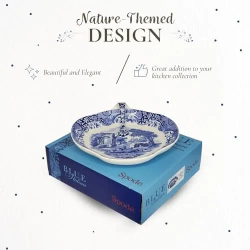 Spode Blue Italian 7.5" Handled Tray | Elegant Porcelain Serveware with Heritage Appeal thumbnail 3