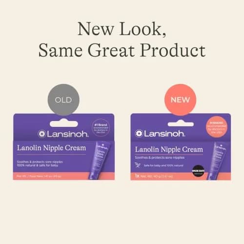 Lansinoh Lanolin Nipple Cream 40g (1.41 Oz) | 100% Natural, Safe for Baby, Dermatologist Tested thumbnail 2