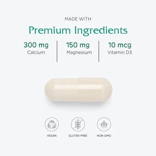 Vitanica OsteoBlend 120 Capsules | Complete Bone Support with Vitamin D & Magnesium thumbnail 4