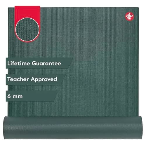 Manduka PRO Long Yoga Mat Extra Long Black Sage 218 cm (7 ft 2 in) 6mm thumbnail 1
