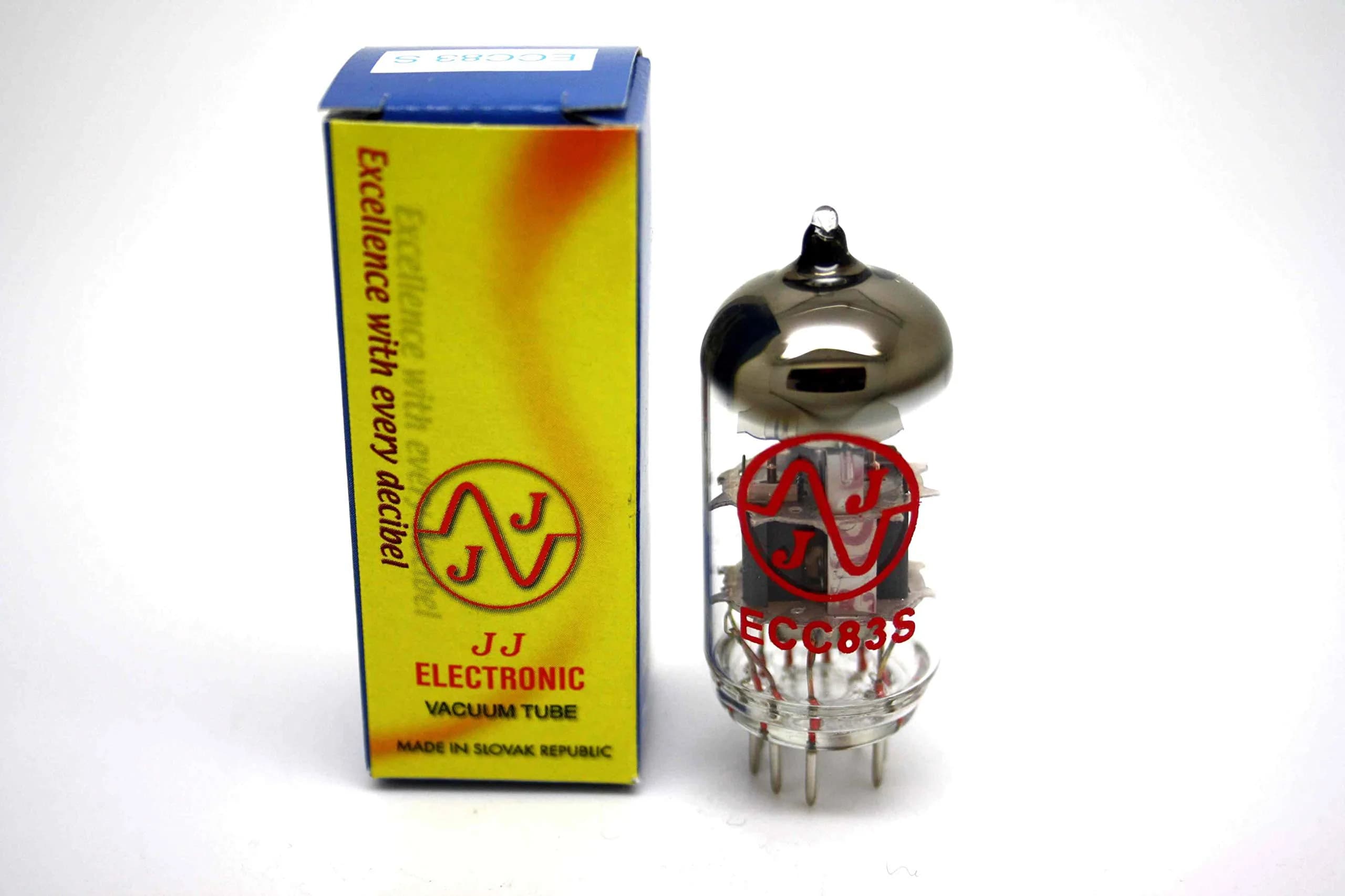 J.J. Premium Selected ECC83 / 12AX7 Preamp Vacuum Tube | High-Quality Guitar Amp Part