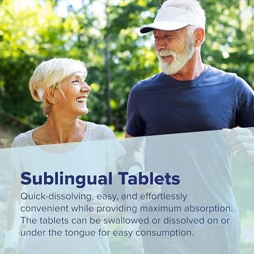 Superior Source Vitamin B-12 1,000 mcg, B-6, Folic Acid 400 mcg | Sublingual Tablets for Energy & Heart Support thumbnail 7