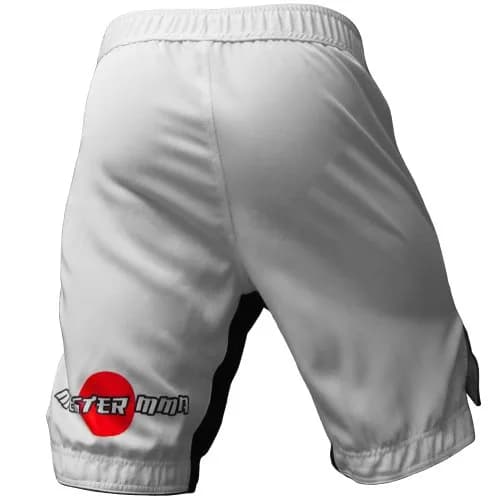 Meister MMA Dragon Hybrid Flex Board Shorts 31/32 White | Durable & Flexible MMA Shorts thumbnail 2
