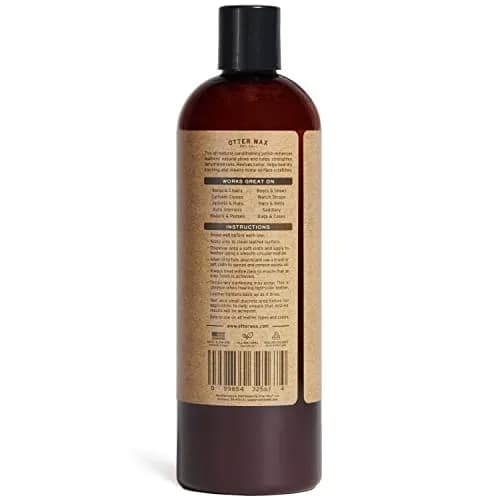Otter Wax Leather Oil | 5 oz | Leather Cleaner & Conditioner | All-Natural Leather Care thumbnail 2