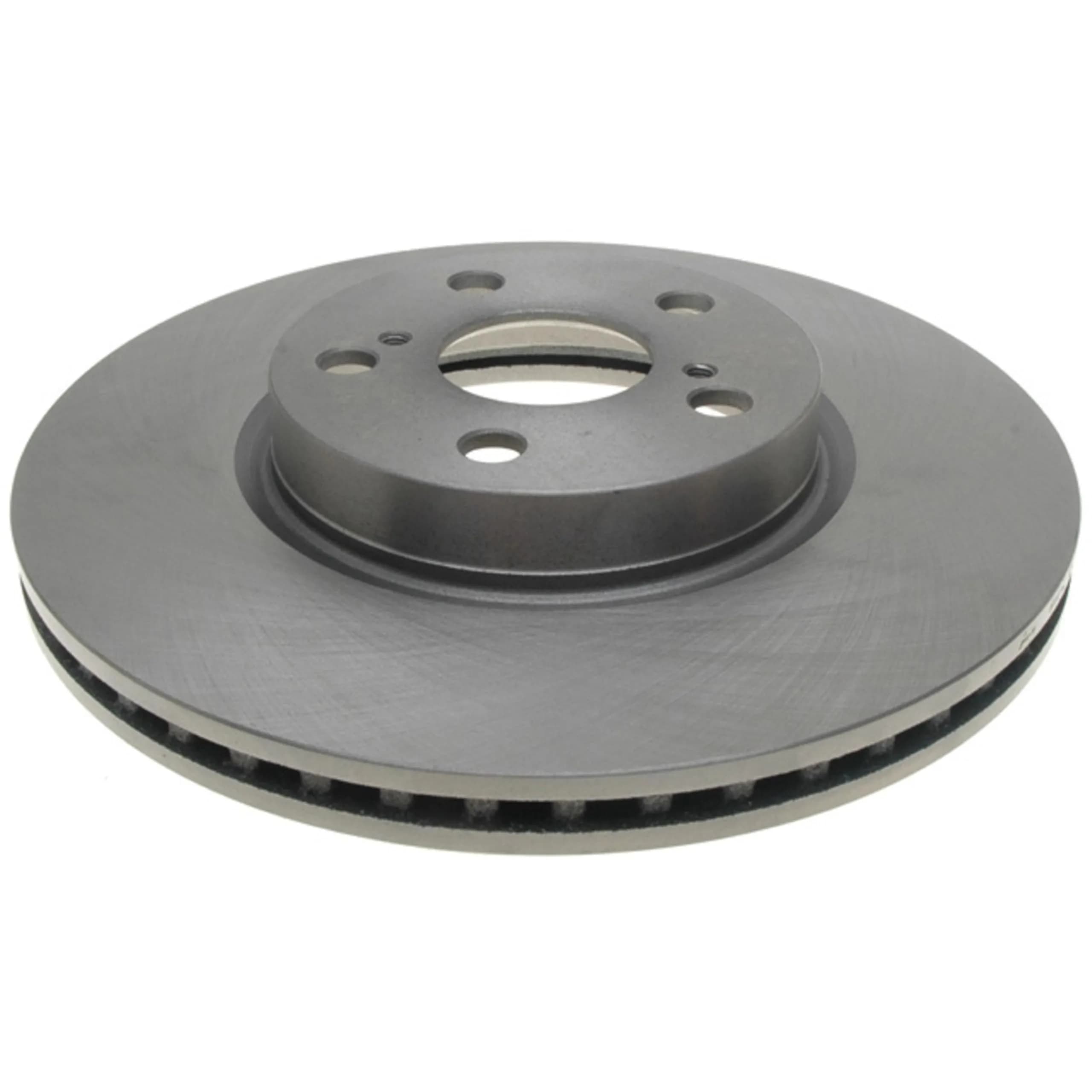 ACDelco Silver Front Brake Rotor 18A2601A | GM 19255510 Cast Iron, 11.2 in (28.45 cm) | Heat Dissipation & Durability - main product image