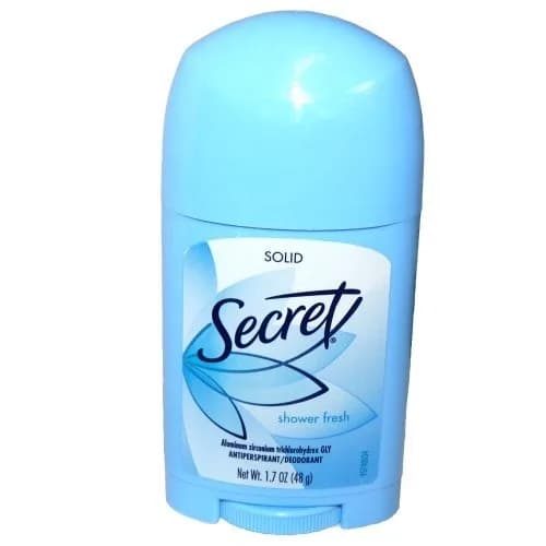 Secret Wide Solid Shower Fresh Deodorant 1.7 Oz | All Day Unisex Protection - main product image
