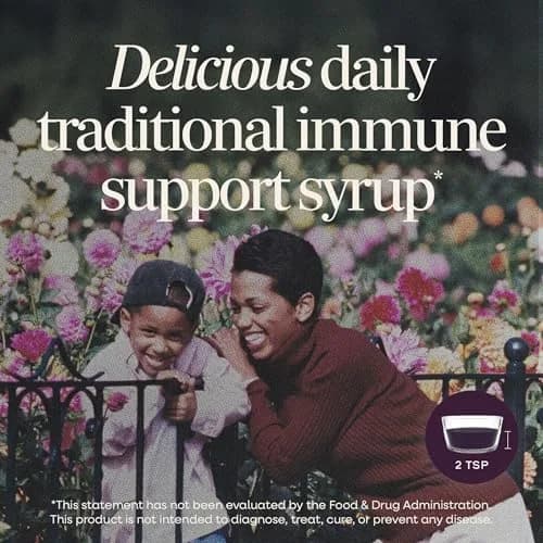 Nature's Way Sambucus Organic Elderberry Syrup 118ml (4 Fl Oz) | Traditional Immune Support thumbnail 2