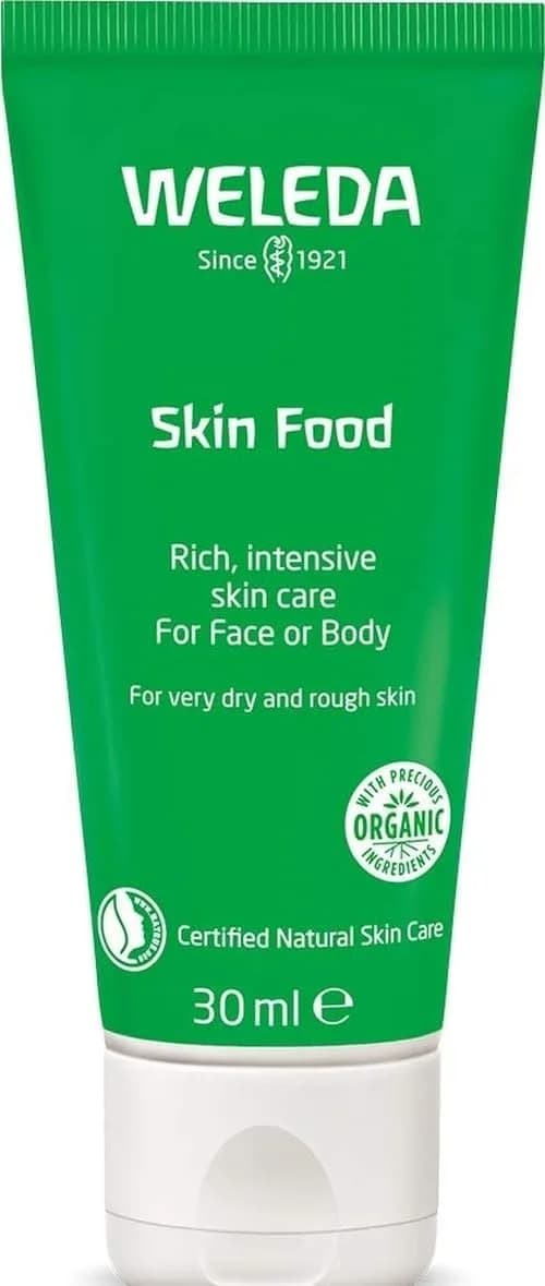 Weleda Skin Food Original Ultra-Rich Body Cream 2.5 Fl Oz (60ml) | Deeply Moisturizing for Dry, Flaky Skin — GREEN