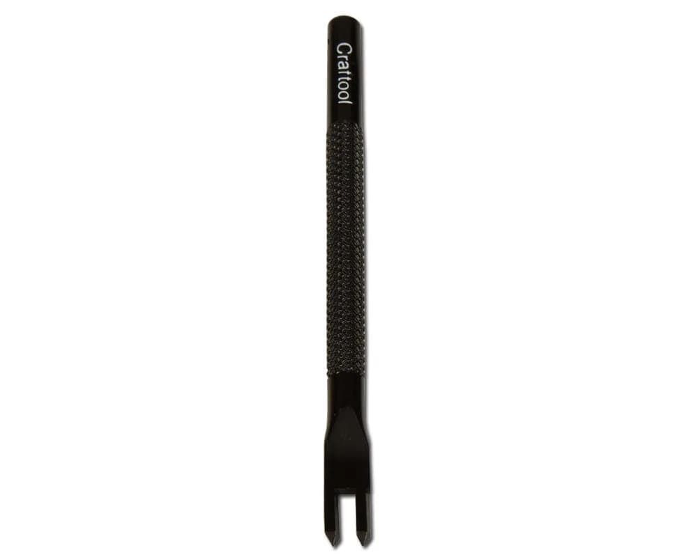 Tandy Leather Craftool Pro Line Diamond Stitching Chisel 6 Prong 2mm (0.08 in) | Precision Leather Tool — 2 Prong / 1/8"