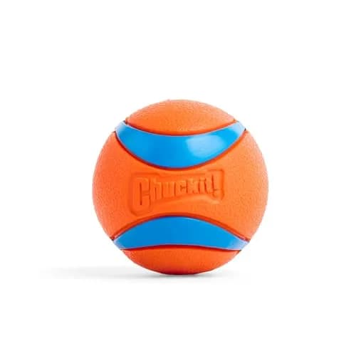 Chuckit! Ultra Ball Dog Toy Medium 2.5in (6.4cm) for Breeds 20-60lbs | High Bounce Fetch Ball thumbnail 1