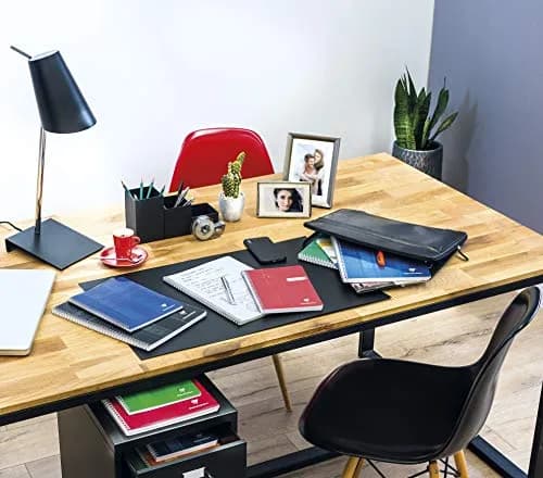 Clairefontaine Classic Wirebound Notebook 8 1/4 in. x 11 3/4 in. | Acid-Free French-Ruled Paper, 100 Pages, Assorted Colors thumbnail 4